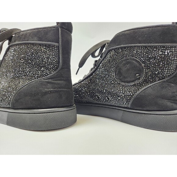 Christian Louboutin Shoes Men Size 14 Preppy Luxury‎ Gothic Rhinestone Punk Edgy - Picture 6 of 12